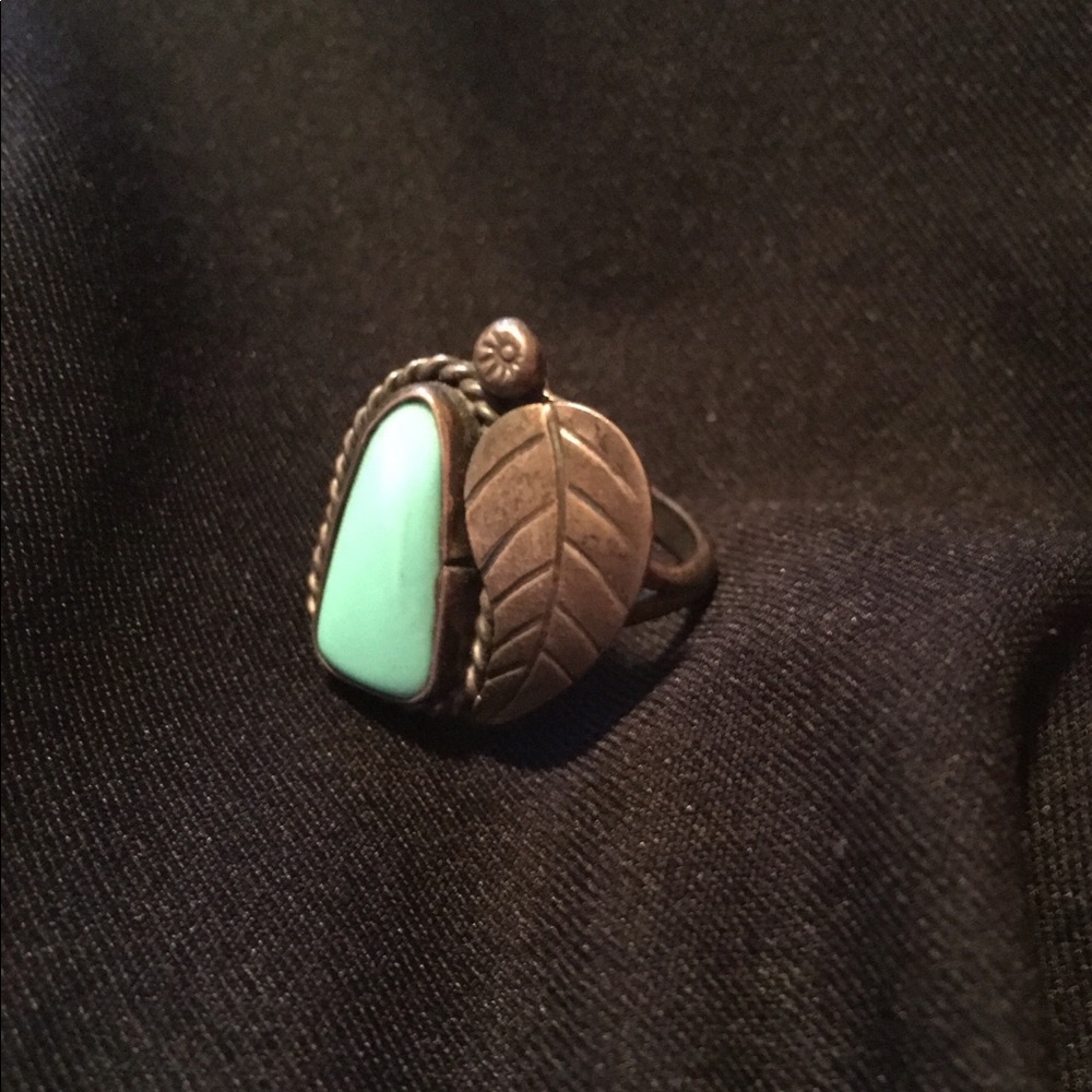 Vintage Native American turquoise ring